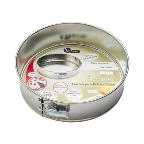 25 cm removable bottom pan for pies and cakes